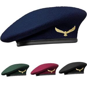 8288 Silak Traditional Army Style Cap With Metal Eagle Badge – Che Guevara